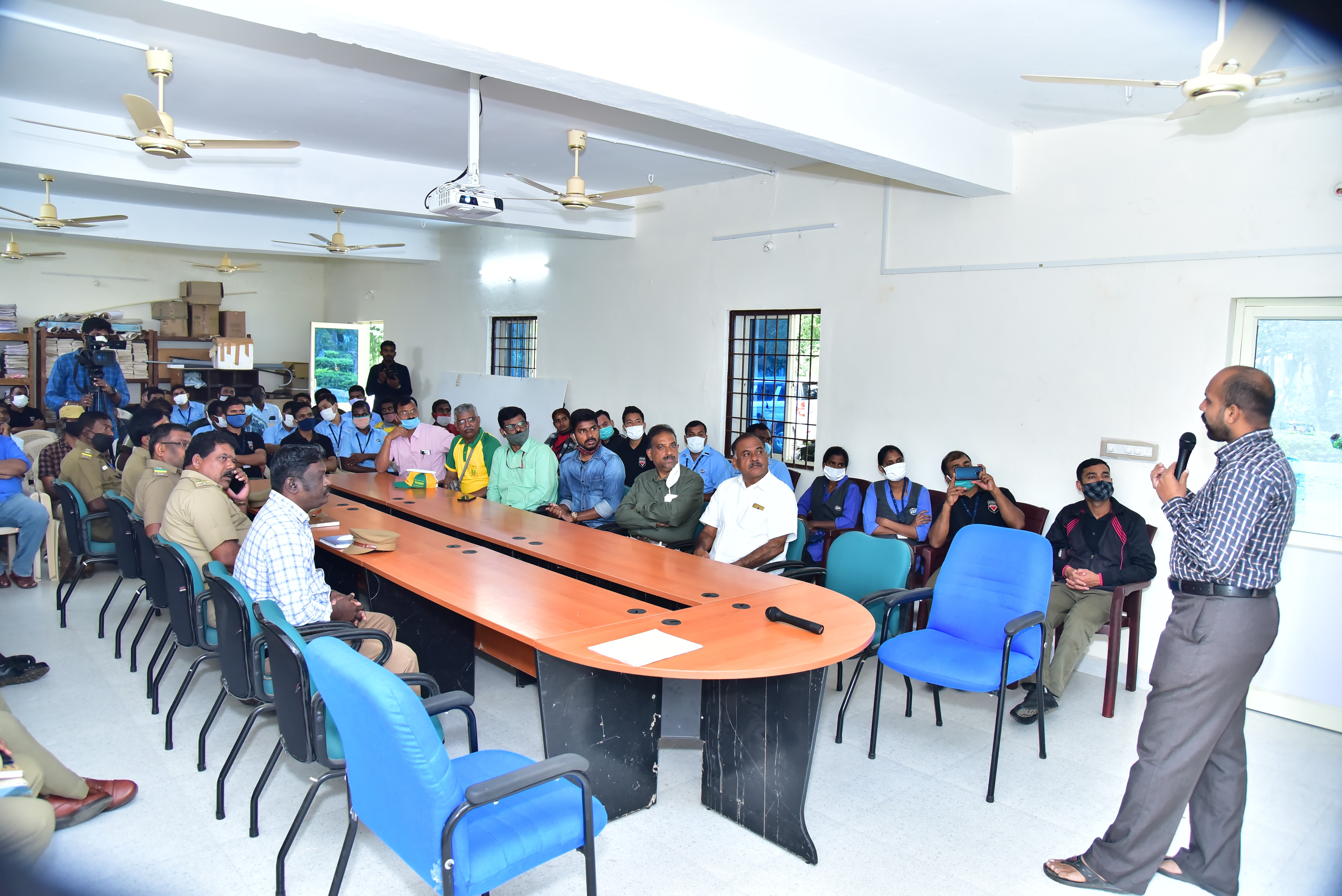 Snake  Rescue  & Relocation Training Camp conducted on 11-01-2021 @ 10 am venue ; DFO Office.